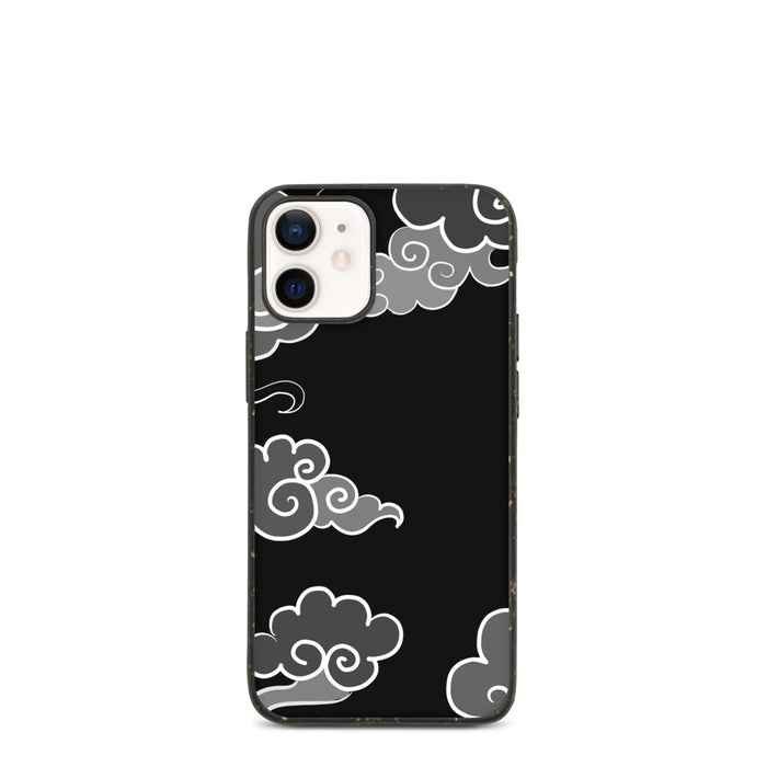 Cloud motif black Biodegradable phone case - Druksell.comCloud motif black Biodegradable phone case - Druksell.com