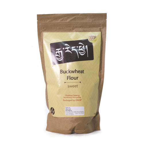 Bhutan sweet buckwheat flour | Druksell | Organic products from Bhutan 