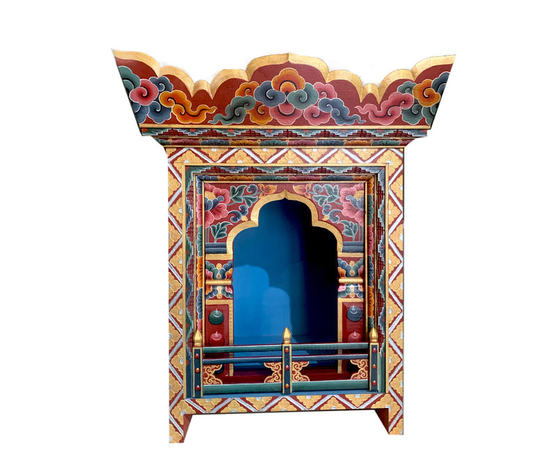 Choesham | Bhutan altar | Buddhist altar | druksell