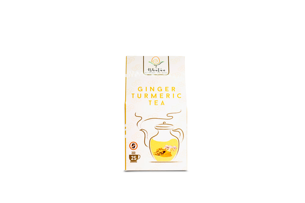 Ginger Tumeric tea - Druksell.com | Bhutan Superfood and Herbs