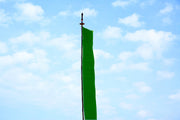 Bhutanese Vertical Prayer flags for hoisting, 7 & 10 ftx3 ft, Multicolour flags - Druksell.com