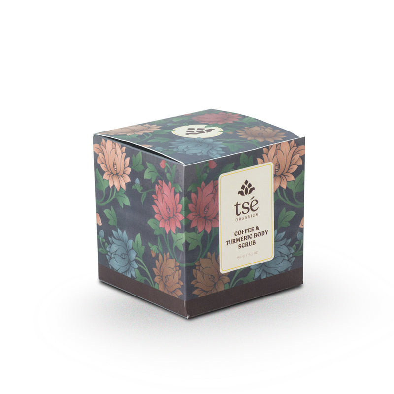 Tse coffee and turmeric body scrub | Druksell