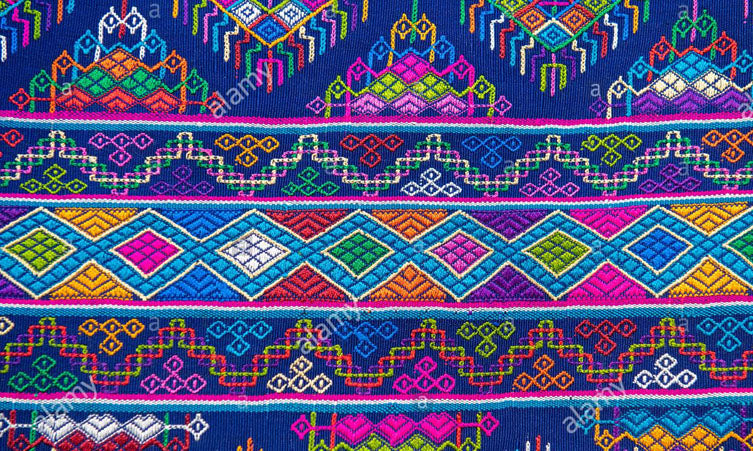 Kira Fabrics, Handwoven Multicolor kira, 62x94 inches, full Kira.