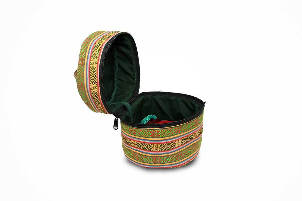 Traditional lunch box bag. (Bhutanese pattern) - Druksell.com