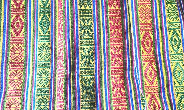 Kira Fabrics, Handwoven Multicolor kira, 62x94 inches, full Kira.