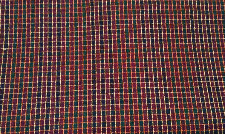 Kira Fabrics, Handwoven Multicolor kira, 62x94 inches, full Kira.