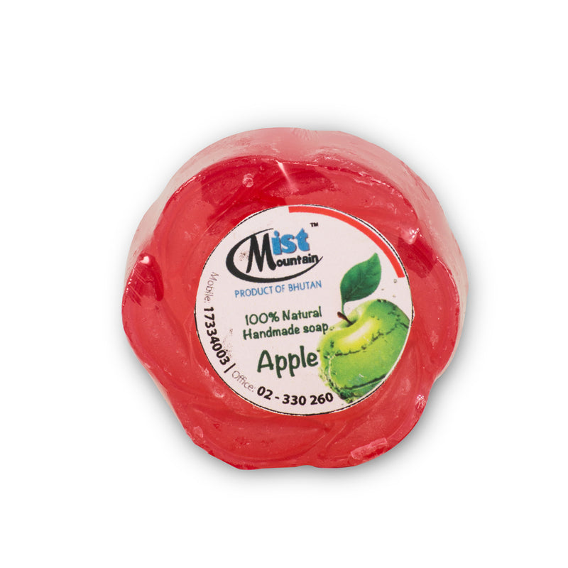 Bhutan Mountain mist soap, apple, 100% bhutan natural | druksell