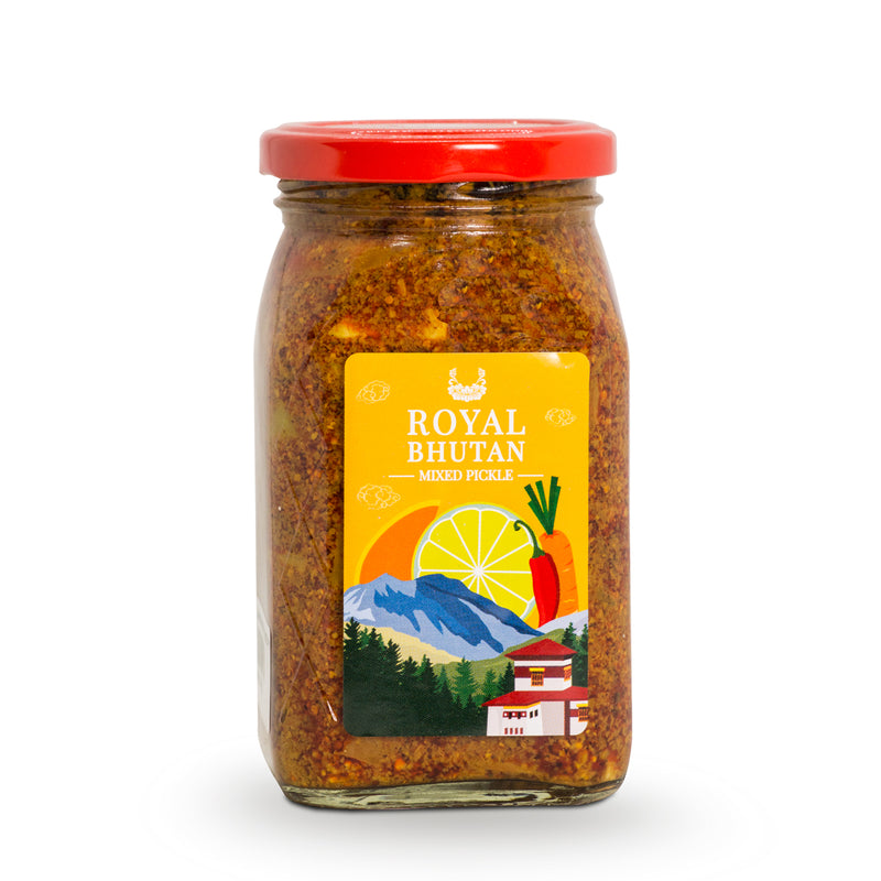 Royal Bhutan Mixed pickle, Bhutan Agro, druksell