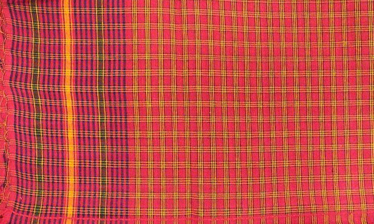 Kira Fabrics, Handwoven Multicolor kira, 62x94 inches, full Kira.
