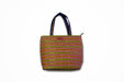 Striped green and orange Sling bag - Druksell.com