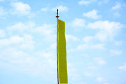 Bhutanese Vertical Prayer flags for hoisting, 7 & 10 ftx3 ft, Multicolour flags - Druksell.com
